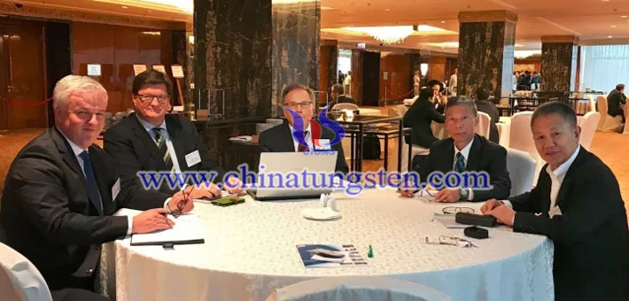 劉良先秘書(shū)長(zhǎng)一行赴莫斯科參加國(guó)際鎢協(xié)第30屆年會(huì)圖片