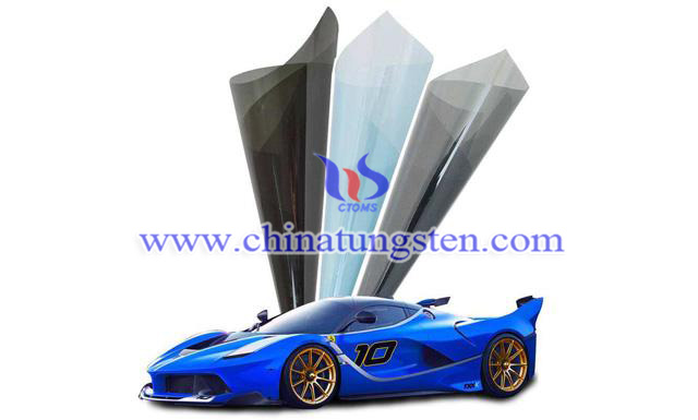 氧化鎢透明汽車(chē)隔熱膜圖片