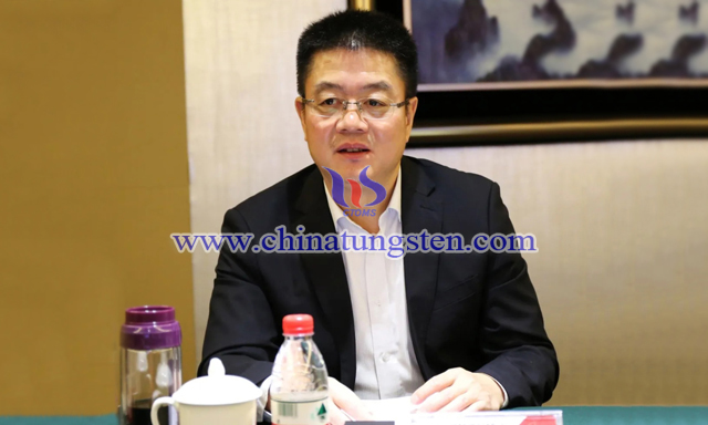 中鎢高新董事長、中國鎢協(xié)副會長李仲澤