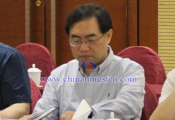 中國(guó)鎢業(yè)協(xié)會(huì)秘書長(zhǎng)、主席團(tuán)主席蘇剛