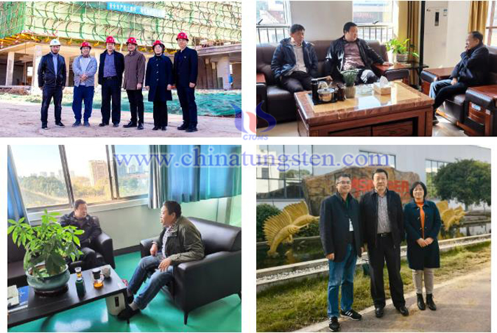 鎢協(xié)監(jiān)事長(zhǎng)一行走訪長(zhǎng)株潭地區(qū)硬質(zhì)合金分會(huì)會(huì)員單位圖片