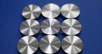 中鎢智造鎢合金圓片圖片