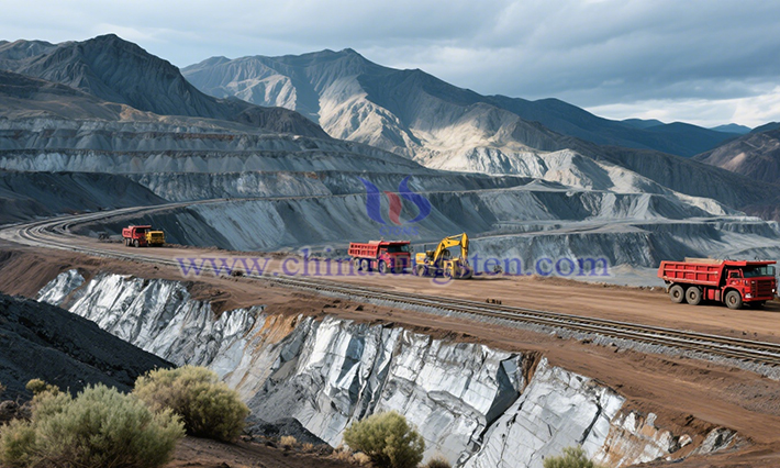 稀土礦山圖片（來源：AI合成）