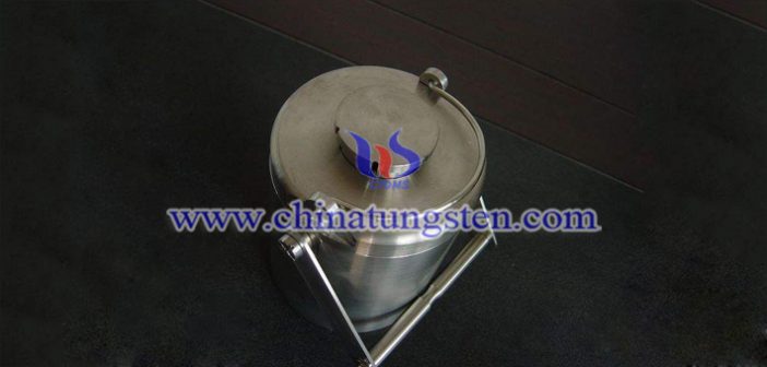 tungsten alloy medical protective jar picture