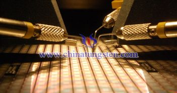 tungsten needle applied for wafer probe picture