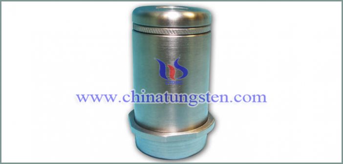 tungsten alloy vial shield with magnetic cap picture
