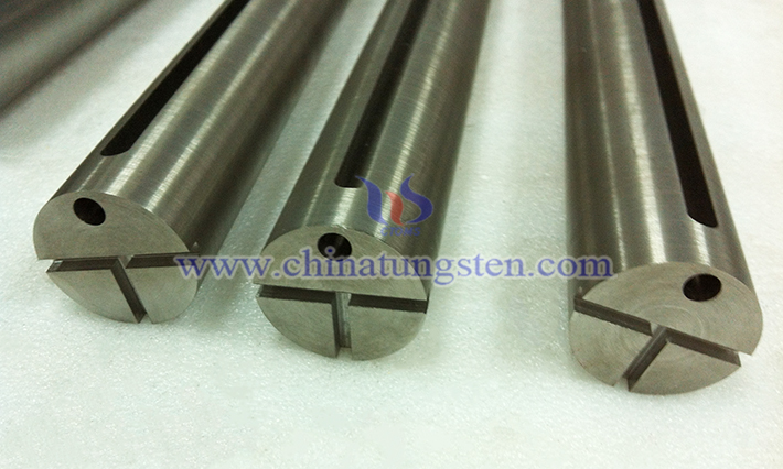 Picture of customized tungsten alloy columns
