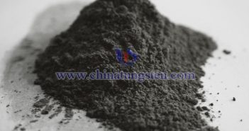Picture of tungsten powder