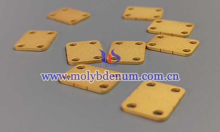 molybdenum copper heat sink picture