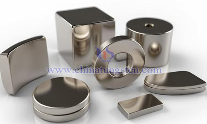 Rare earth magnetic material picture