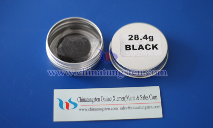 Picture of tungsten putty