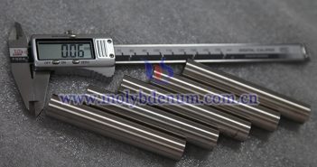 Image of molybdenum copper rod