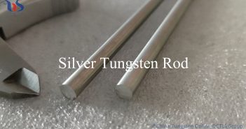 silver tungsten rod
