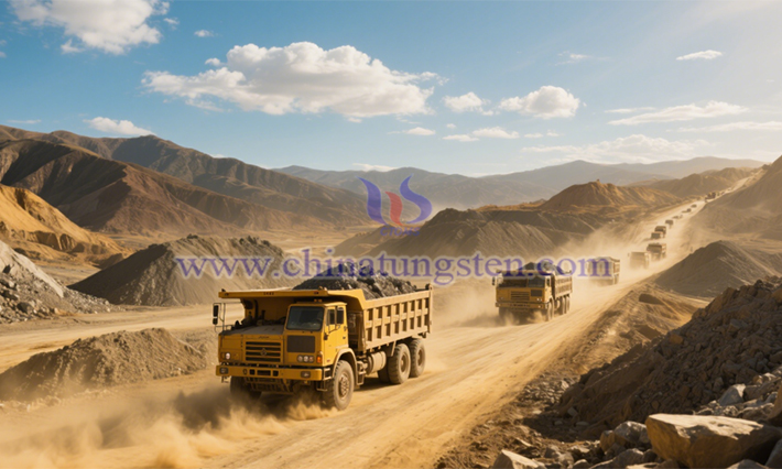 Rare earth mine picture