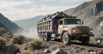 Tungsten mine picture