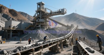 Tungsten mine picture