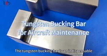 Tungsten Bucking Bar for Aircraft Maintenance