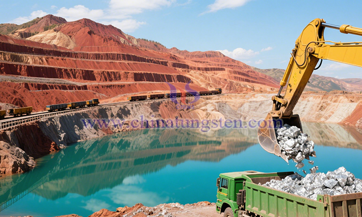 Rare Earth Mine Images (Source: AI Synthesis)