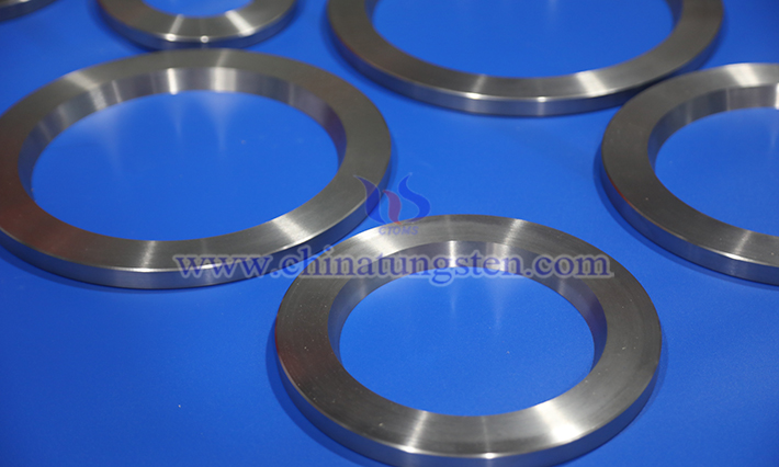 Images of tungsten alloy rings manufactured by ctia group ltd