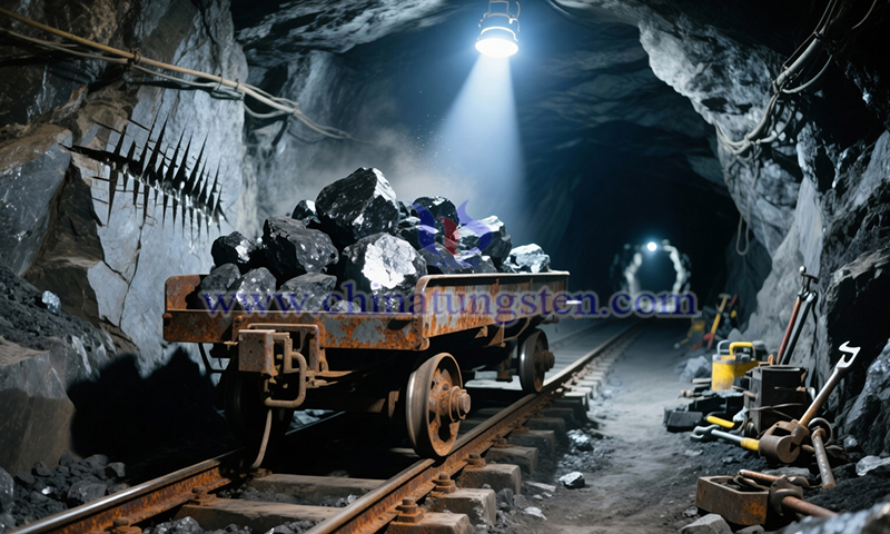 tungsten mine image