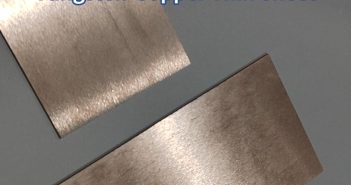 Images of tungsten copper sheets
