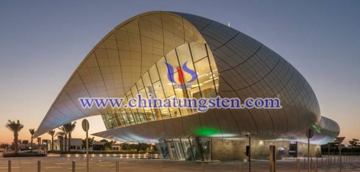 建築物の省エネルギー：WO3エレクトロクロミックガラス寫(xiě)真