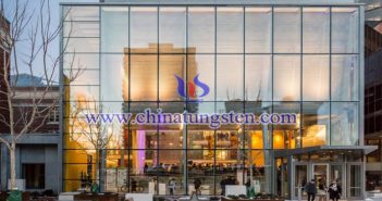 大面積ガラスカーテンウォールの寫(xiě)真に適用されたCs0.33WO3