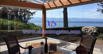 サンルームの斷熱コーティング畫(huà)像に適用されたCs0.33WO3