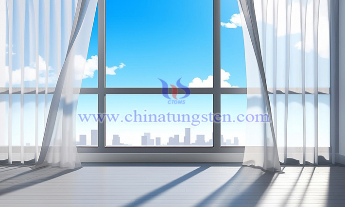 透明斷熱コーティング用WO3