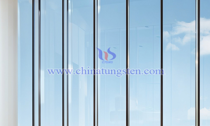 新しい省エネ建築ガラス用ナノタングステン酸化物