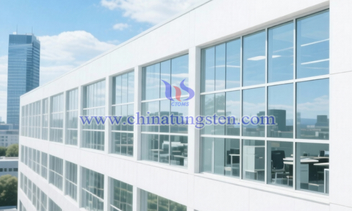新しい省エネガラス用三酸化タングステン