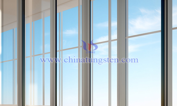 新しい省エネ建築ガラス用WO3ナノパウダー