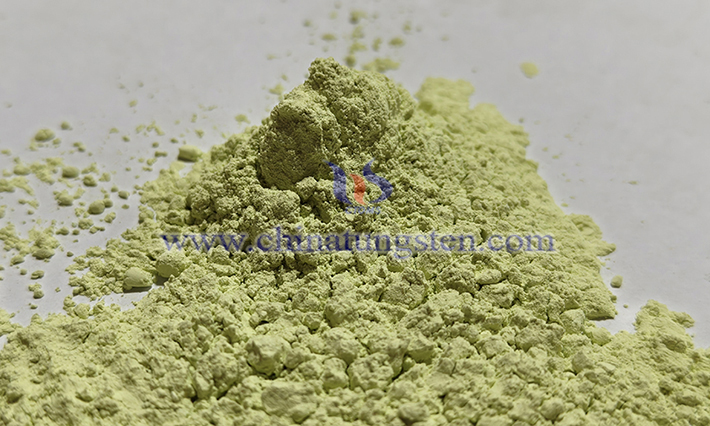 新しい省エネ建築ガラス用の黃色酸化タングステン粉末