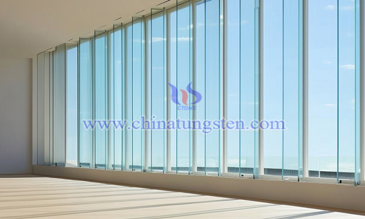 新しい省エネ建築ガラス用の黃色酸化タングステン粉末
