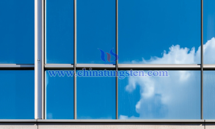 建築用ガラスの省エネコーティング用酸化タングステン粉末