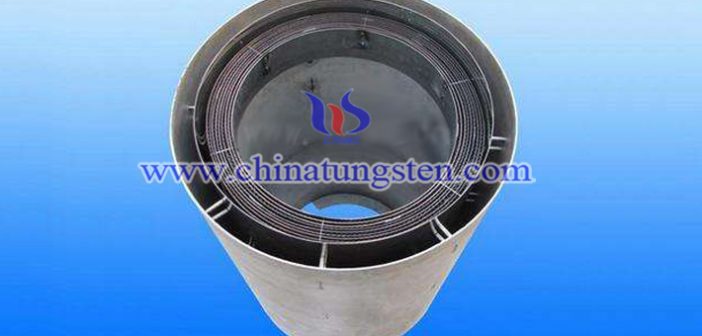 藍(lán)寶石長(zhǎng)晶爐鎢隔熱屏圖片