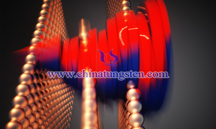 層狀二碲化鎢制2D金屬芯片圖片