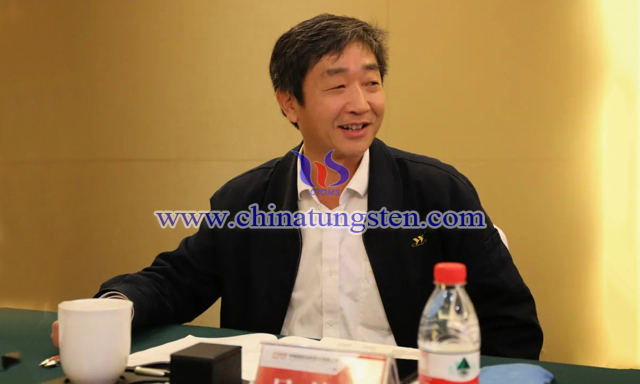 廈門鎢業(yè)總裁、中國鎢協(xié)副會(huì)長吳高潮