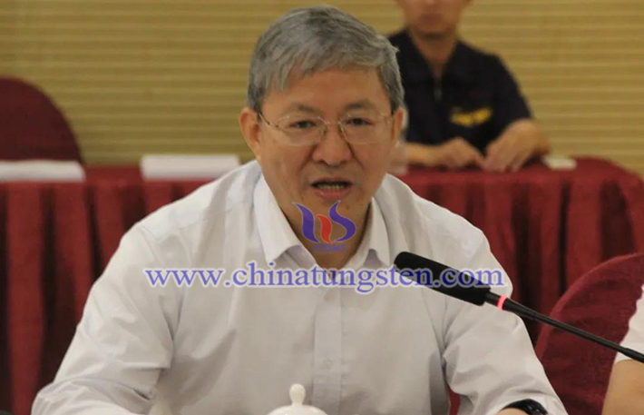 中鎢高新材料股份有限公司總經(jīng)理謝康德（代表李仲澤副會長、主席團(tuán)主席）