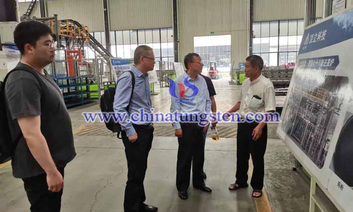 鎢協(xié)會長到長沙科研單位、高校及企業(yè)調研圖片