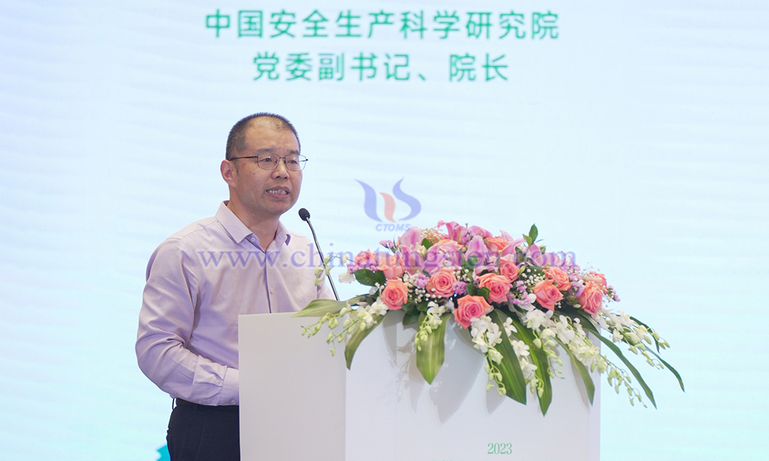 中國安全生產(chǎn)科學(xué)研究院黨委副書記、院長 周福寶